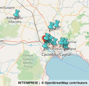 Mappa Via Logudoro, 09032 Assemini CA, Italia (10.29636)