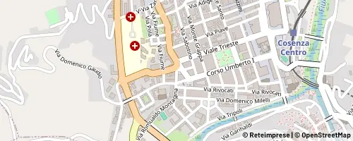 Mappa Cosenza
