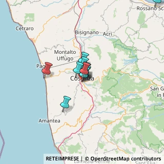 Mappa Via Moncenisio, 87100 Cosenza CS, Italia (9.09273)