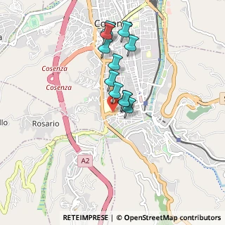 Mappa Via Moncenisio, 87100 Cosenza CS, Italia (0.79364)