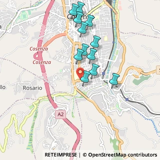 Mappa Via Moncenisio, 87100 Cosenza CS, Italia (0.9975)