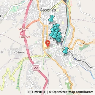 Mappa Via Felice Migliori, 87100 Cosenza CS, Italia (0.66385)