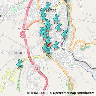 Mappa Via Felice Migliori, 87100 Cosenza CS, Italia (0.87313)