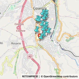 Mappa Via Moncenisio, 87100 Cosenza CS, Italia (0.774)