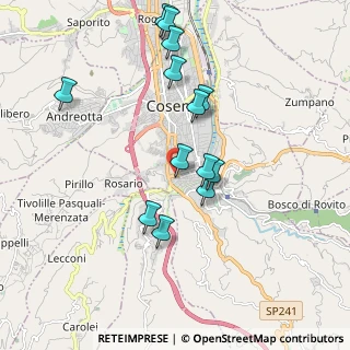 Mappa Via Moncenisio, 87100 Cosenza CS, Italia (2.02538)