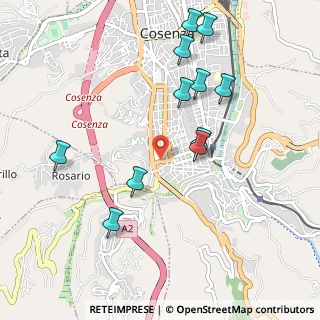 Mappa Via Migliori Felice, 87100 Cosenza CS, Italia (1.16)