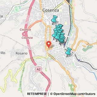 Mappa Via Migliori Felice, 87100 Cosenza CS, Italia (0.71769)