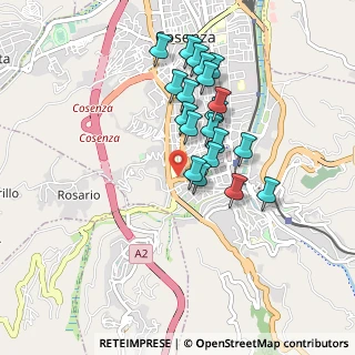 Mappa Via Migliori, 87100 Cosenza CS, Italia (0.8555)