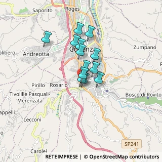 Mappa Via Migliori Felice, 87100 Cosenza CS, Italia (1.26538)