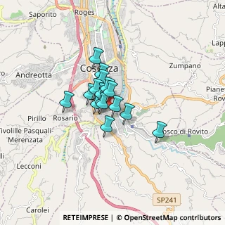 Mappa Sede legale :, 87100 Cosenza CS, Italia (1.03438)
