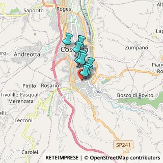 Mappa Via Monte Baldo, 87100 Cosenza CS, Italia (1.01636)