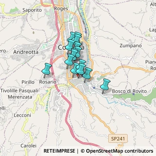 Mappa Via Monte Baldo, 87100 Cosenza CS, Italia (1.134)