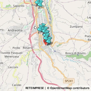 Mappa Via Monte Baldo, 87100 Cosenza CS, Italia (1.2975)