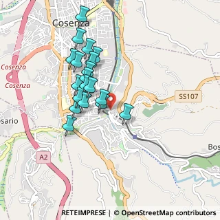Mappa Via S. Francesco di Paola, 87100 Cosenza CS, Italia (0.87526)