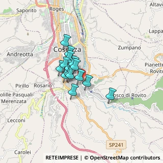 Mappa Traversa Lungocrati Gergeri, 87100 Cosenza CS, Italia (1.108)
