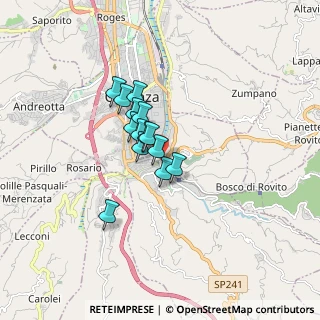 Mappa Via S. Francesco di Paola, 87100 Cosenza CS, Italia (1.14857)