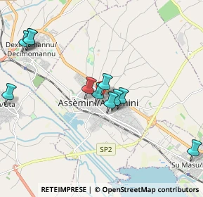 Mappa Via Tirso, 09032 Assemini CA, Italia (2.12727)