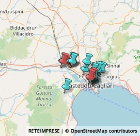 Mappa Via Tirso, 09032 Assemini CA, Italia (9.33444)