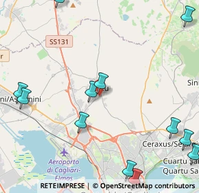 Mappa Parcheggio CONAD, 09028 Sestu CA, Italia (6.54667)