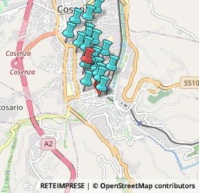 Mappa Piazza dei Bruzi, 87100 Cosenza CS, Italia (0.8125)