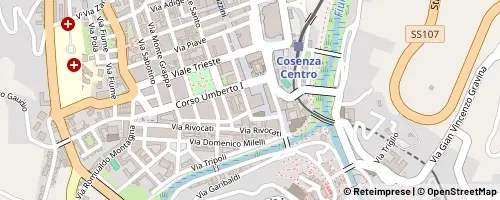 Mappa Cosenza