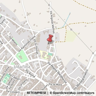 Mappa Via Martiri, 11, 09010 Uta, Cagliari (Sardegna)