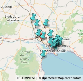 Mappa SS  130 Km 10, 09032 Assemini CA, Italia (10.5915)