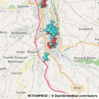 Mappa Corso Umberto I°, 87100 Cosenza CS, Italia (1.5925)