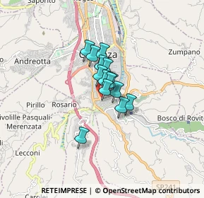 Mappa Corso Umberto I°, 87100 Cosenza CS, Italia (0.915)