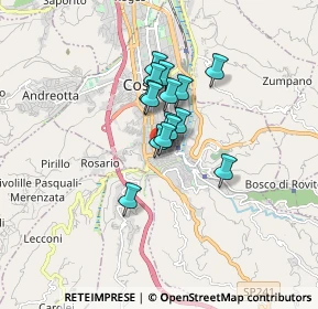 Mappa Corso Umberto I°, 87100 Cosenza CS, Italia (1.12)