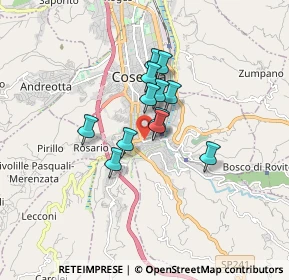 Mappa Corso Umberto I°, 87100 Cosenza CS, Italia (1.20083)