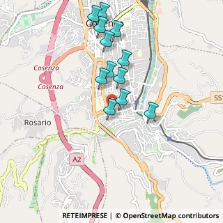 Mappa Corso Umberto I°, 87100 Cosenza CS, Italia (0.9725)