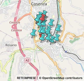 Mappa Corso Umberto I°, 87100 Cosenza CS, Italia (0.6425)