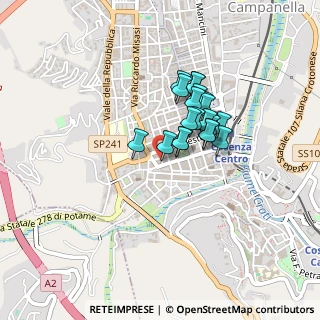 Mappa Corso Umberto I°, 87100 Cosenza CS, Italia (0.3285)