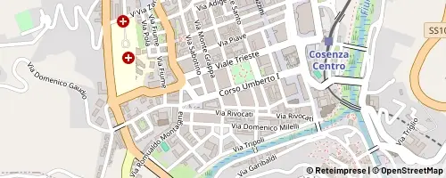 Mappa Cosenza