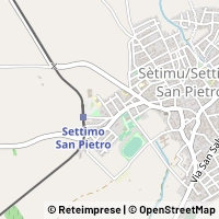 地図 Settimo San Pietro