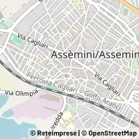Mapa Assemini