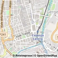 Mapa Cosenza
