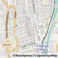 Mapa Cosenza