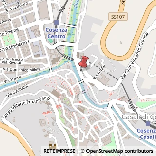 Mappa Corso Plebiscito, 24, 87100 Cosenza, Cosenza (Calabria)