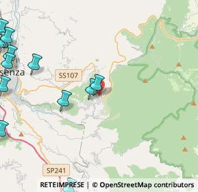 Mappa 87050 Spezzano Piccolo CS, Italia (6.99)