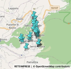 Mappa 87050 Spezzano Piccolo CS, Italia (1.12947)