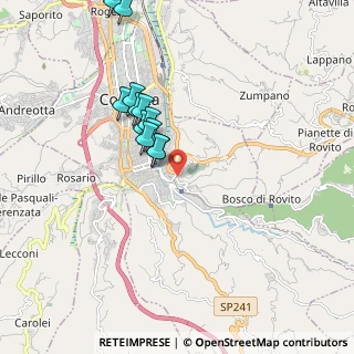 Mappa Via Pietro Sproviero, 87100 Cosenza CS, Italia (1.89333)