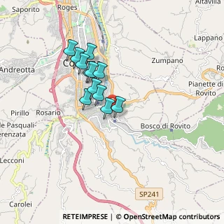 Mappa Via Pietro Sproviero, 87100 Cosenza CS, Italia (1.49)