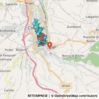 Mappa Via Pietro Sproviero, 87100 Cosenza CS, Italia (1.35938)