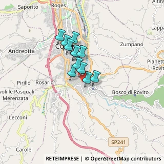 Mappa Via Galeazzo di Tarsia, 87100 Cosenza CS, Italia (1.2425)