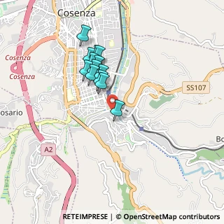 Mappa Via Galeazzo di Tarsia, 87100 Cosenza CS, Italia (0.81538)