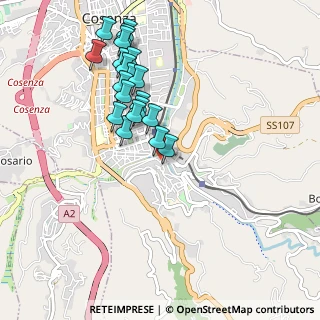 Mappa Via Galeazzo di Tarsia, 87100 Cosenza CS, Italia (1.0245)