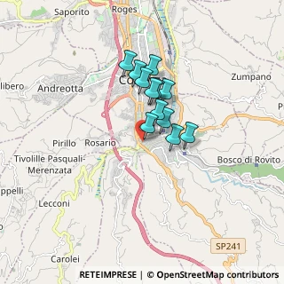Mappa Via Romualdo Montagna, 87100 Cosenza CS, Italia (1.25667)