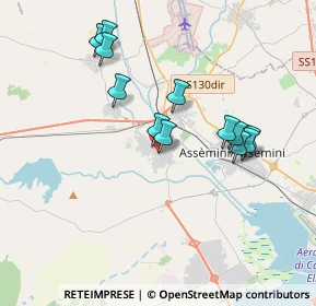 Mappa Via IV Novembre, 09010 Uta CA, Italia (3.72167)